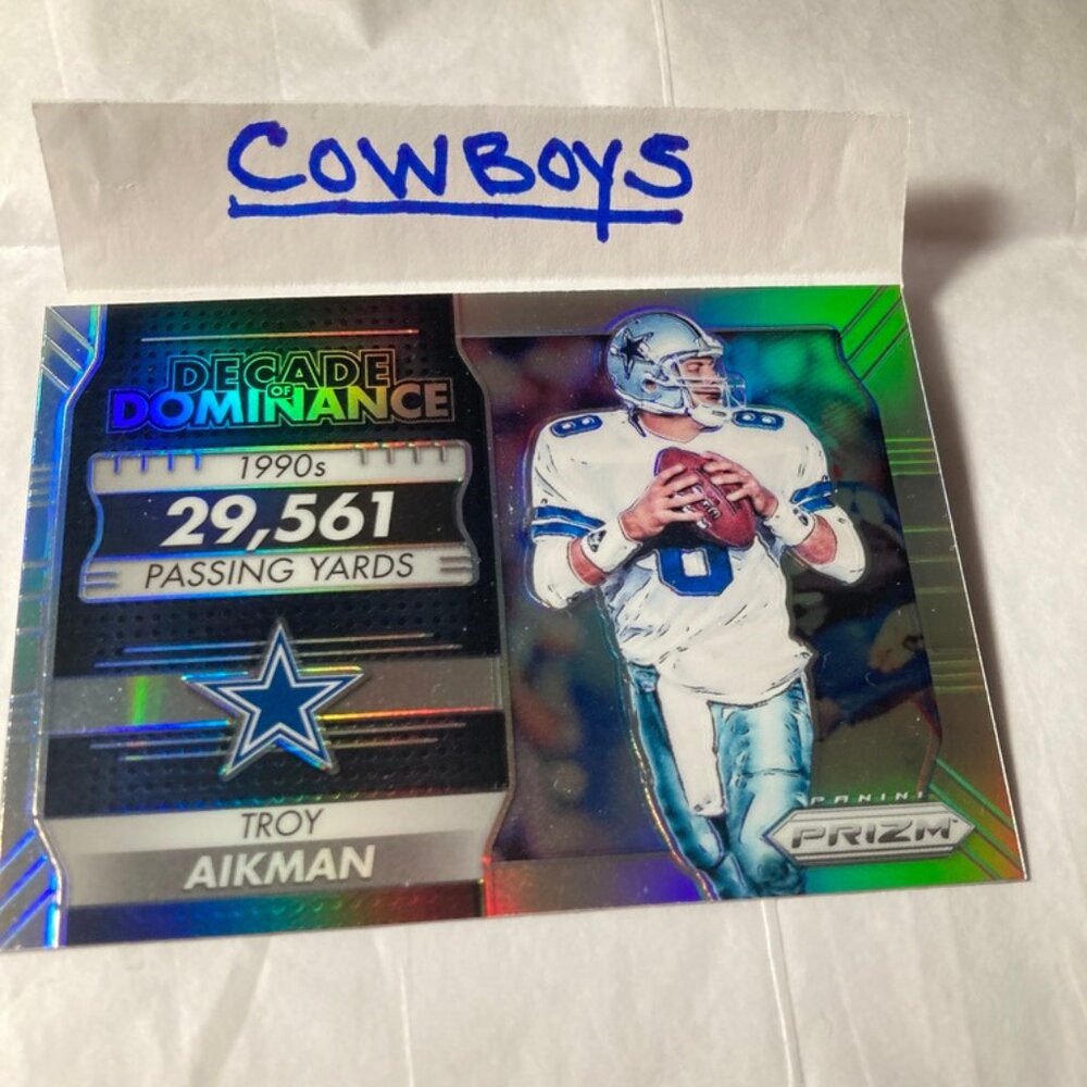 LEGENDARY TROY AIKMAN QUARTERBACK - DALLAS COWBOYS 5xs SUPER BOWL WINS